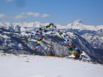 Prayer Flags and Uncompaghre